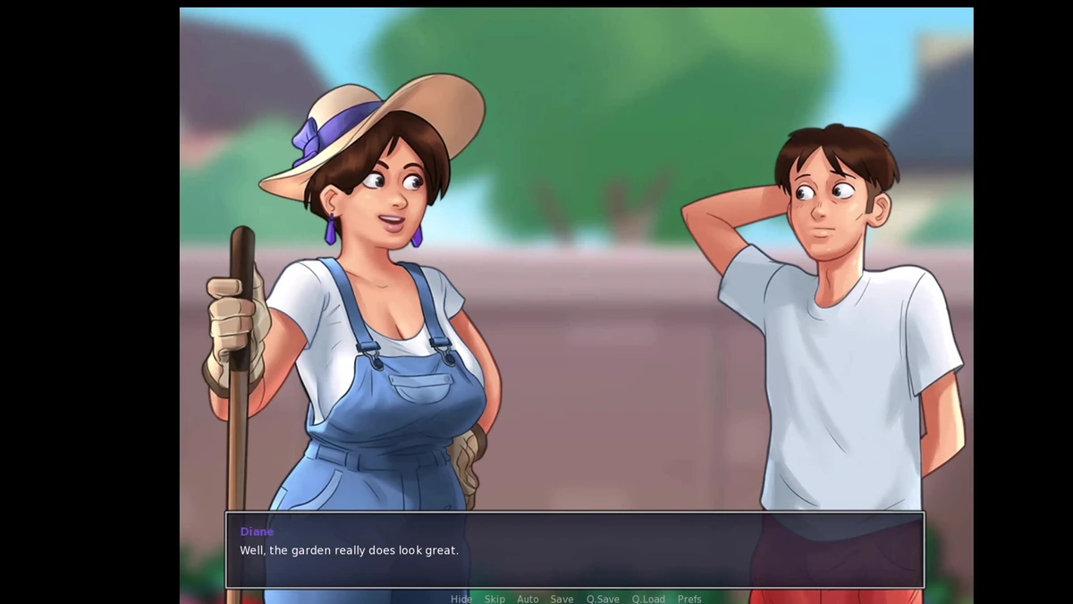 Johannes Gaming: Summertime Saga - 그녀는 큰 오이를 좋아하고 내 을 주고 싶어 | Faphouse