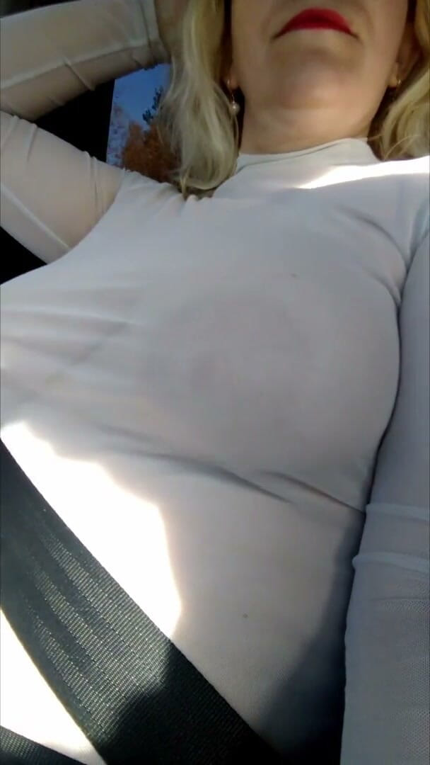 StrongSrg: Teasing Drivers 6 - Flashing Big Boobs in Travel