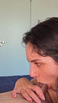 Muie sălbatică cu un final facial