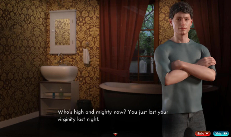 Dirty GamesXxX: L'ordre Genesis : sexe torride sur l'évier dans la salle de...