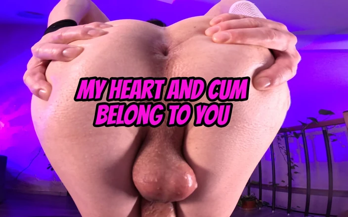 Horny Johny: 你的第一人称视角。闪亮的femboy鸡巴在奶油中窒息你