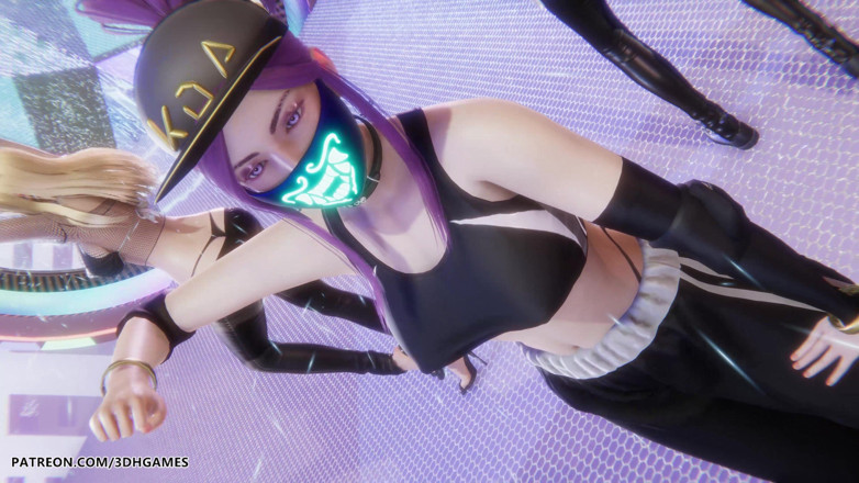 3D-Hentai Games: [mmd] Le Sserafim - mädchen eve sexy striptease star Blade Hentai...