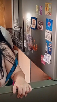 Fucking in the Kitchen with My Girlfriend's Slutty Stepmother
