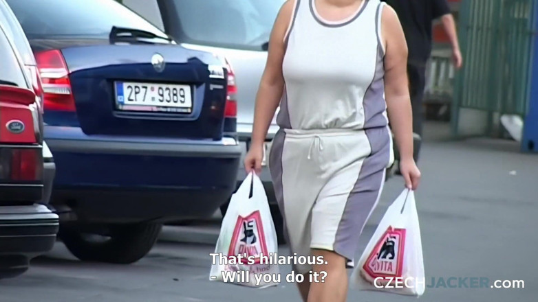 Czech Jacker: Czech Jacker 15: Cheeky Journey Home - Her Outfit Turned Heads