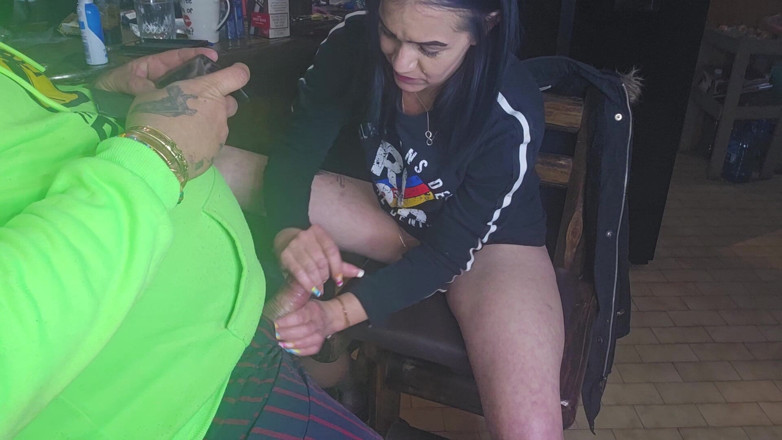 Sparowdox: Friends Girl Jerking Me off While She Flashes Me Her...
