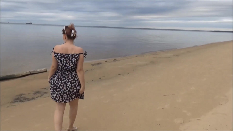 RedRoseRus: Red Rose - pantat besar di pantai