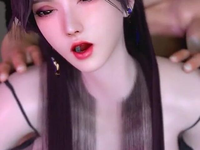 3D Big Boobs Asian Slut Feel so Horny Cheating with Big Cock (Why fuck so hard)