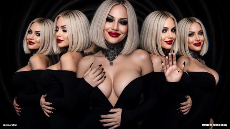 Goddess Misha Goldy: İki ağızlı imkansız goon meydan okuması