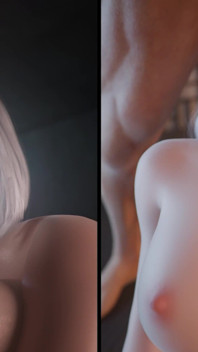 Horny Slut Lisa & Her Clients - Whore Sex 3D Animation