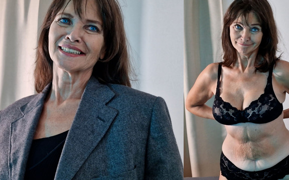 Mature Stepmom Interview Degenerates Into Unexpected Creampie - 60 Plus Mature Stepmom Fuck - Eng Sub
