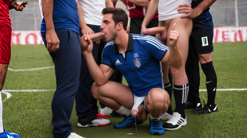 AI gay porn: Gruppe, schwuler fick ai