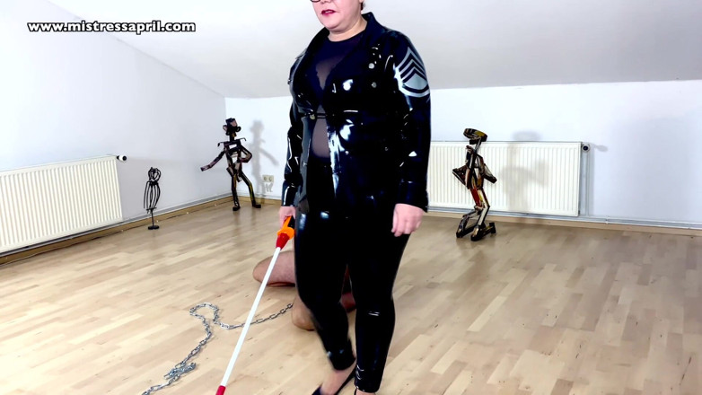 Mistress April: Domina, herrin, april - sklave in der flasche
