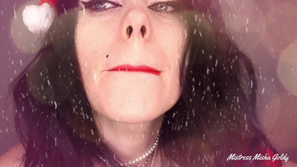 Goddess Misha Goldy: Distruge-ți orgasmul, îți distruge viața! Urări de Crăciun JOi