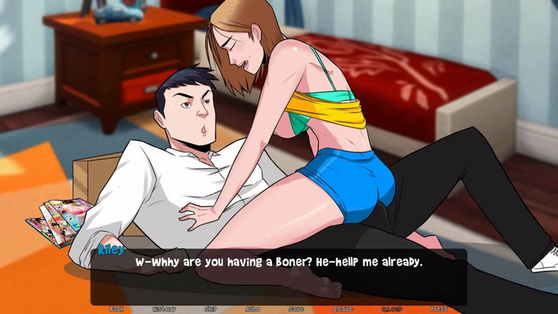 Dirty GamesXxX: 恶意的黎明：他的继妹偷了他的色情杂志 第2集