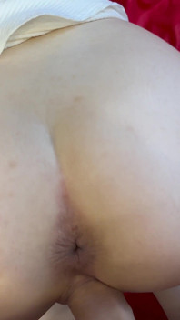 Sex in the Morning for Breakfast, Filled the Student's Pussy with a Lot of Sperm