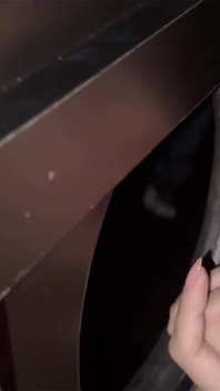 Giving Blowjob to Stranger at Gloryhole Today in Front of the Tame Cuckold