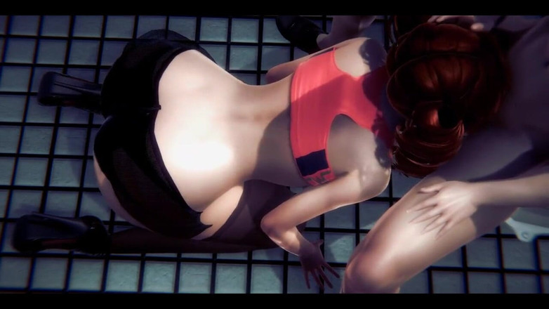 HentaiTubes: Hentai 3D ongecensureerd - shien seks in toilet deel 2 - Japanse Aziatische manga...