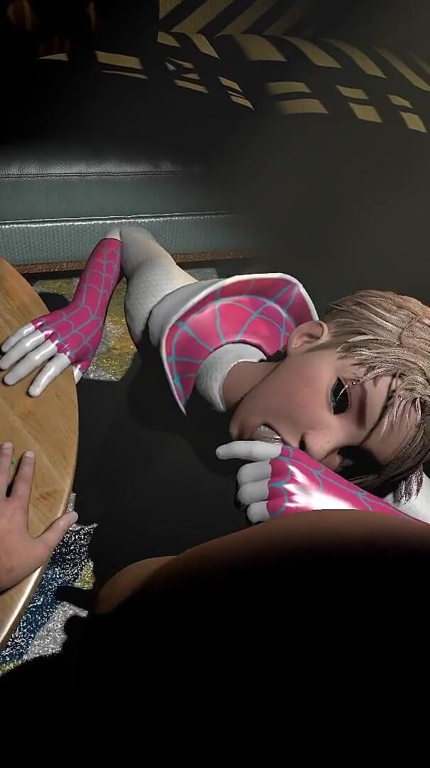 Spider Gwen Sucking Dick (Wraith ward)