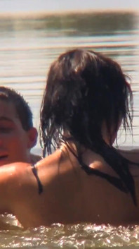 A Beautiful Busty Brunette Invites Her Boyfriend To Fuck