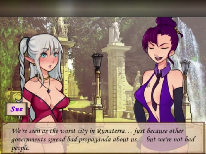 3DXXXTEEN2 Cartoon: Janna zostaje damą nocy. Seks z kreskówkami 3D porno