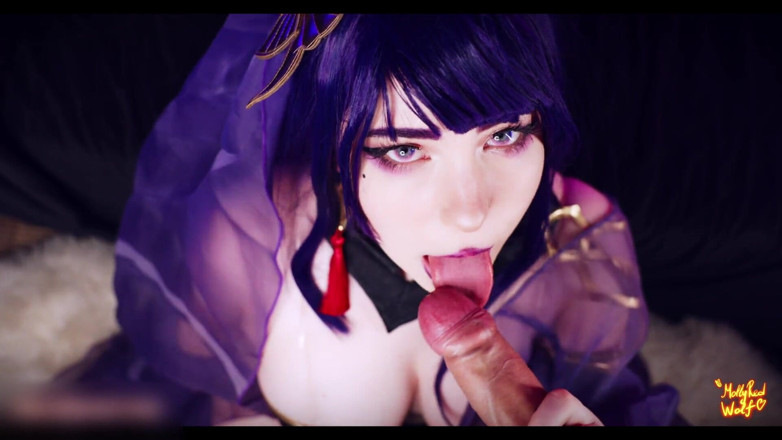 MollyRedWolf: Cảnh nhiệm vụ bí mật của Raiden Shougun. 4k - Mollyredwolf