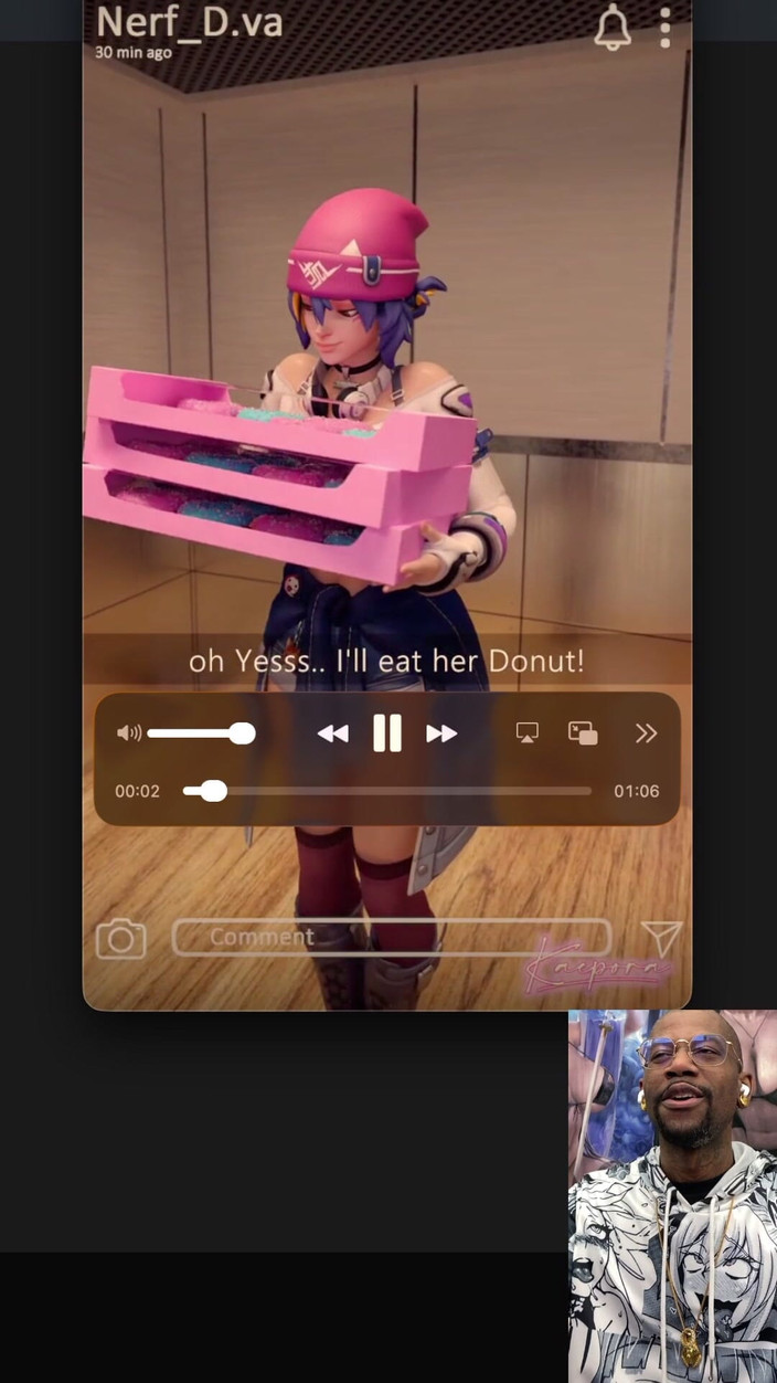 L6RD7BLU3 FUTA: Transgender kiriko versucht, donuts zu liefern, aber sie wird gewichst...