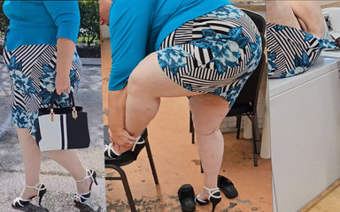 Big juicy ass booty clapper & jamdown: Nechala jsem údržbáře vidět moje nohy a byl velmi nadržený a...