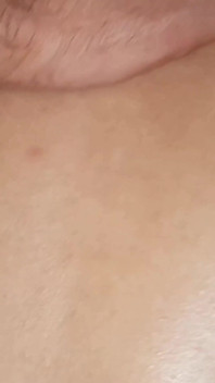 Černé punčocháče Pár tře, chodidla a sex