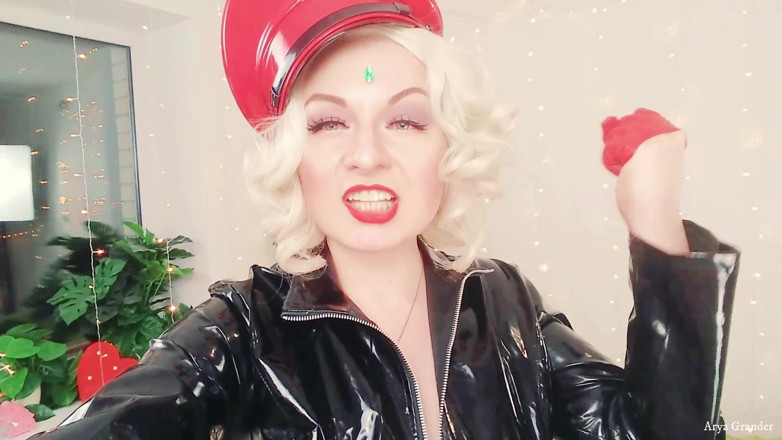 Arya Grander: Very rude FemDom JOI jerk off instructions - point of view...