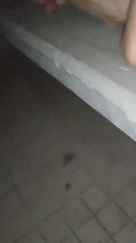 Piss Showering Totally Naked in Public