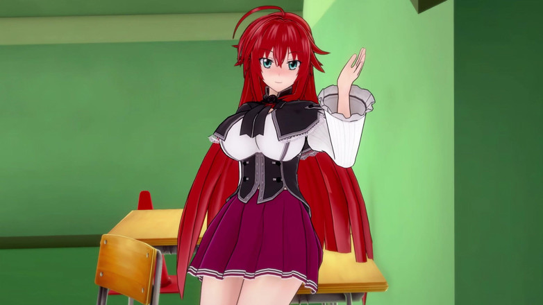 Fantasy king: Rias Gremory Sex i biblioteket - Dxd Ntr Madness Series