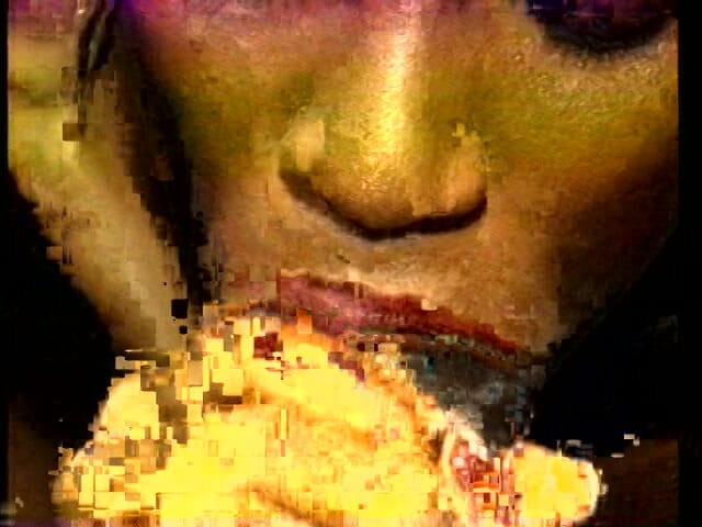 Old Good Porn: African brunette tastes black cock and drinks the warm juice