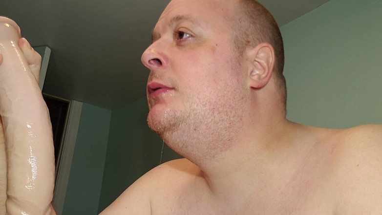 Charlieboy69: Jebanie w twarz whit 8-calowy dildo