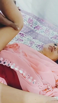 I Fucked My Neighbor's Stepsister on the Bed and Made Her Hard