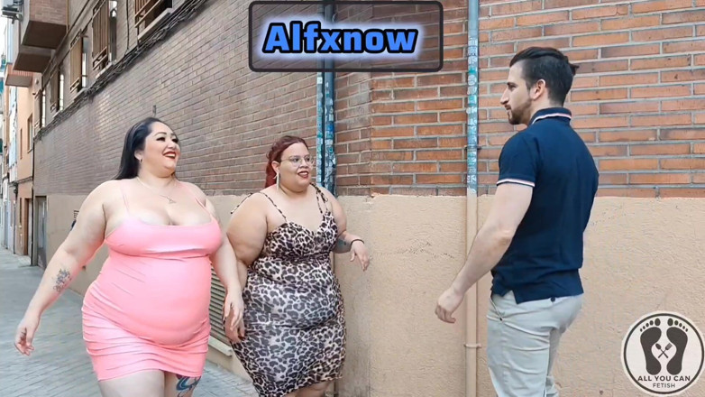 All You Can Fetish: Goddess BBW Threesome with a Lucky Fan