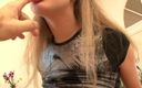 European fresh porn: Pompino inginocchiato definitivo con sborrata in bocca