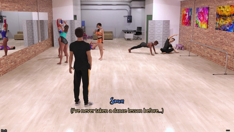 3D Cartoon Porn: Fresh Women 7 - lección de baile de Alyssa para Simon
