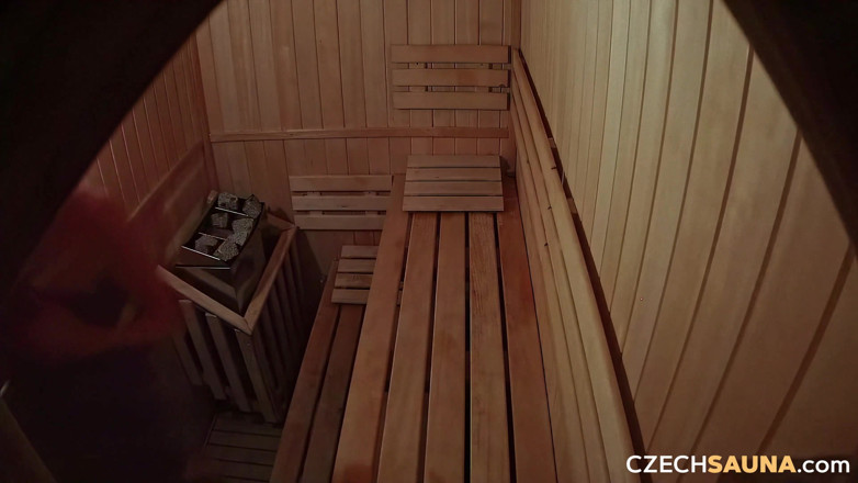 Czech Sauna: 捷克桑拿 5:裸体朋友在桑拿房里