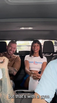 Interracial Sexcar: Brittanytaylor Ebony Woman with a Big Butt, Devours a Blonde's Cock Behind the Car While Her Friend Watches.
