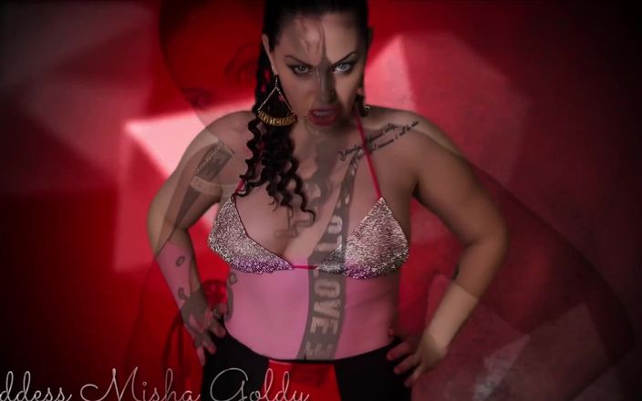 Goddess Misha Goldy: You Need a Quiet Room, Your Dildo, Lube, and Your...