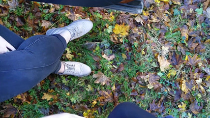 CharnElle: Risky outdoor blowjob near road with facial ending