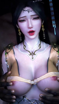3D สาวคอสเพลย์น่ารัก เอเชียโสเภณี ร่วมกลุ่มเซ็กซ์