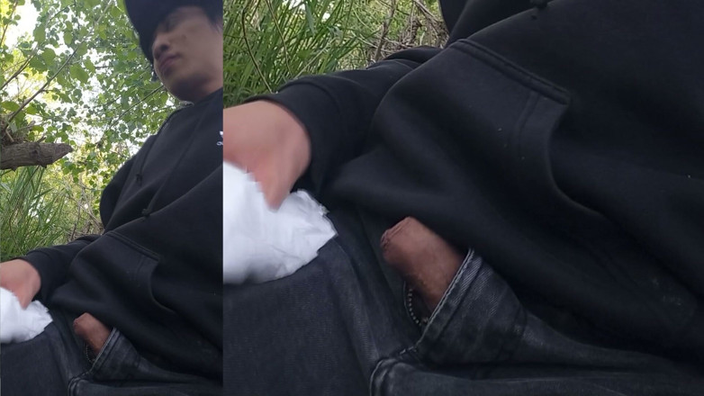 Jon Arteen: Cock Exposed Through the Pants Fly This Cute Gay Boy...