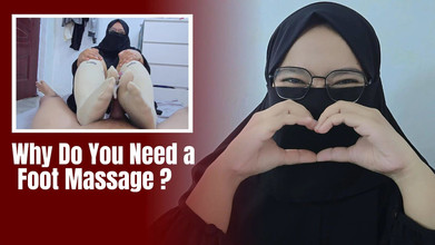 Minokiiko: La mia cognata hijab malcompresa su un massaggio ai piedi -...