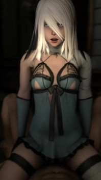 A2 Rides Cowgirl Nier Automata Parody