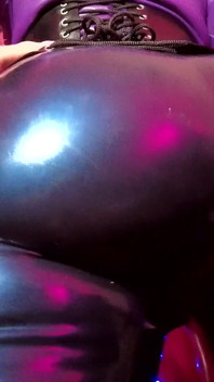 Eva Latex Leggins Footjob Fetish Big Ass Mistress Femdom Rubber BDSM