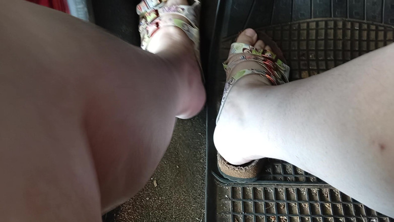 tammara big: Pedaling with Birkenstock Shoes