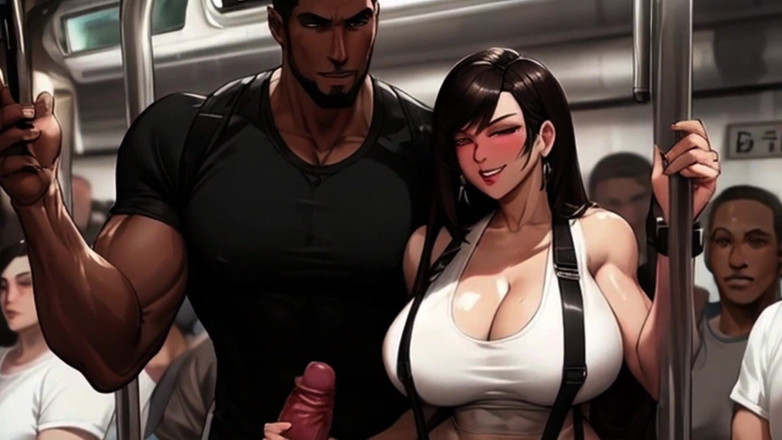 Spicy Toons: Tifa siempre se encuentra con las personas más interesantes en...