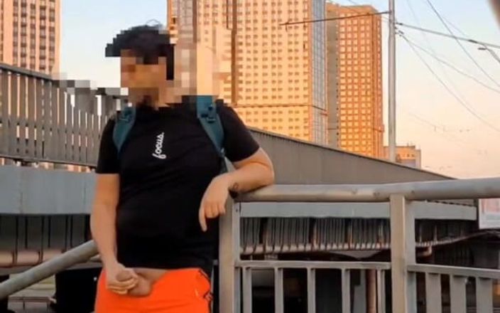 Wanker forever: Super žhavý riskantní Jerkoff Veřejná ulice. Téměř chyceni