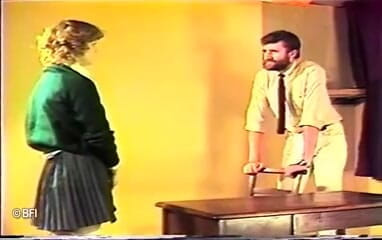 House of lords and mistresses in the spanking zone: Poor teen hottie gets ass spanked on class